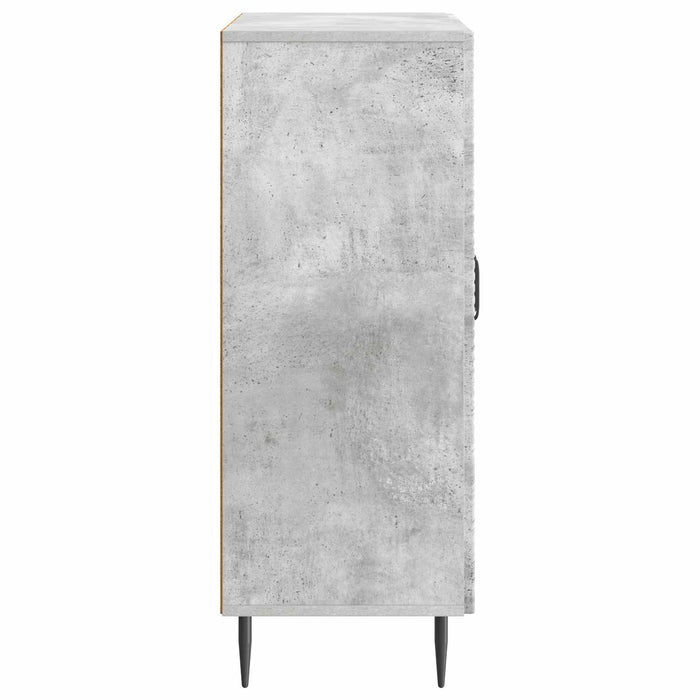 Bufet Gri Beton 66 x 34,5 x 89,5 cm Lemn prelucrat - WALTI WALTI