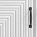 Bufet Alb foarte lucios 66 x 34,5 x 89,5 cm Lemn prelucrat - WALTI WALTI