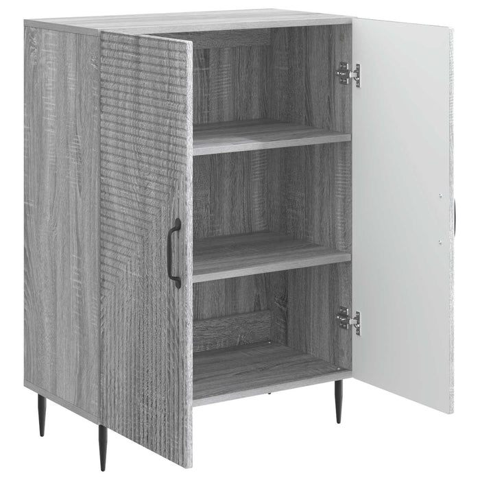 Bufet Sonoma gri 66 x 34,5 x 89,5 cm Lemn prelucrat - WALTI WALTI