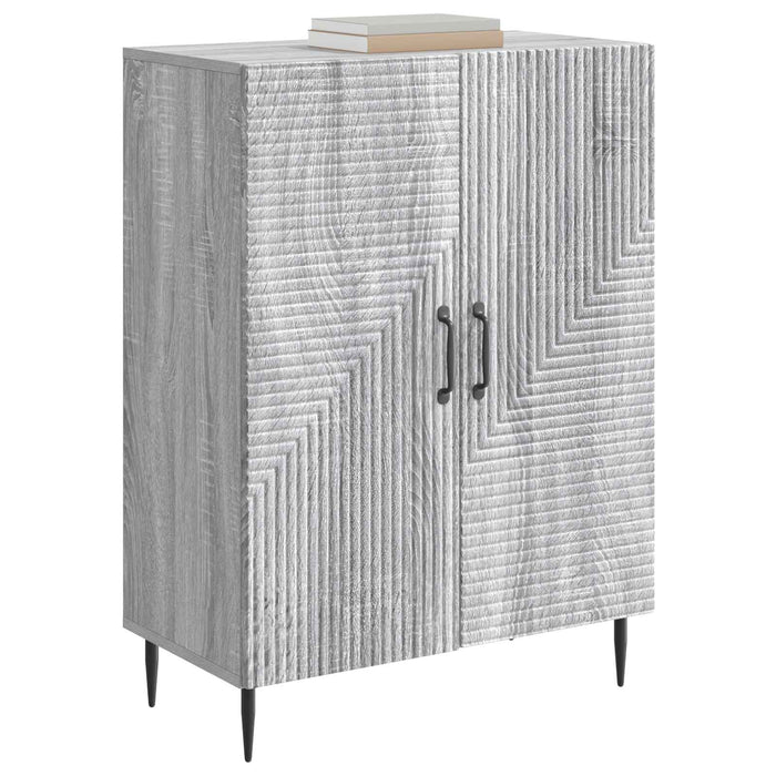 Bufet Sonoma gri 66 x 34,5 x 89,5 cm Lemn prelucrat - WALTI WALTI
