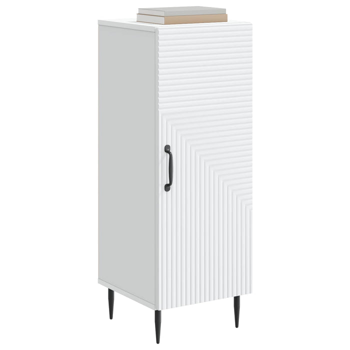 Bufet Alb 33 x 34,5 x 89,5 cm Lemn prelucrat - WALTI WALTI