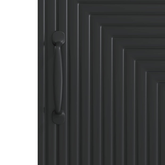 Bufet Negru 33 x 34,5 x 89,5 cm Lemn prelucrat - WALTI WALTI