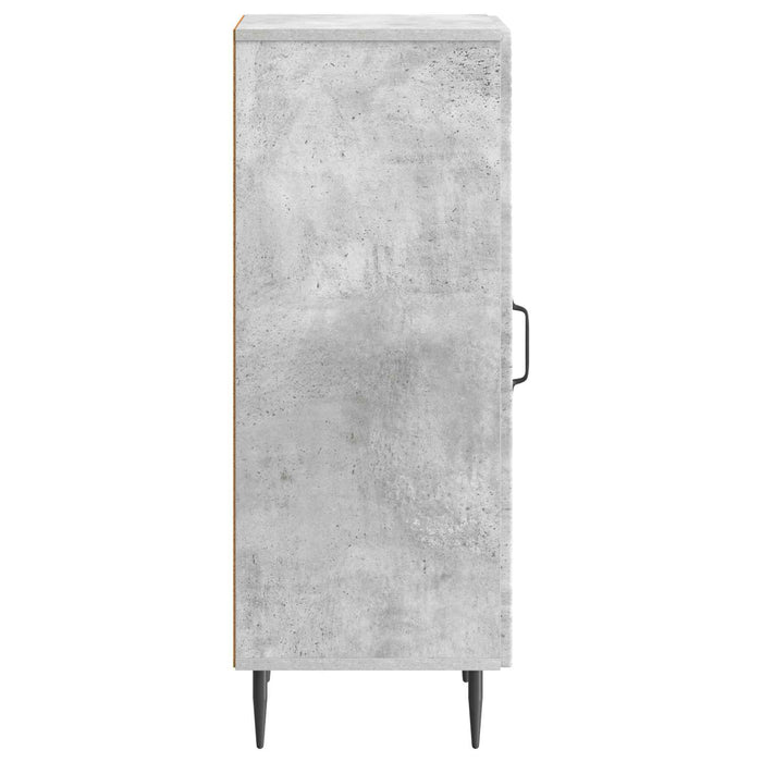 Bufet Gri Beton 33 x 34,5 x 89,5 cm Lemn prelucrat - WALTI WALTI