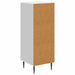 Bufet Alb foarte lucios 33 x 34,5 x 89,5 cm Lemn prelucrat - WALTI WALTI