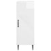 Bufet Alb foarte lucios 33 x 34,5 x 89,5 cm Lemn prelucrat - WALTI WALTI