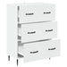 Dulap cu sertare Alb 66 x 34,5 x 89,5 cm Lemn prelucrat - WALTI WALTI