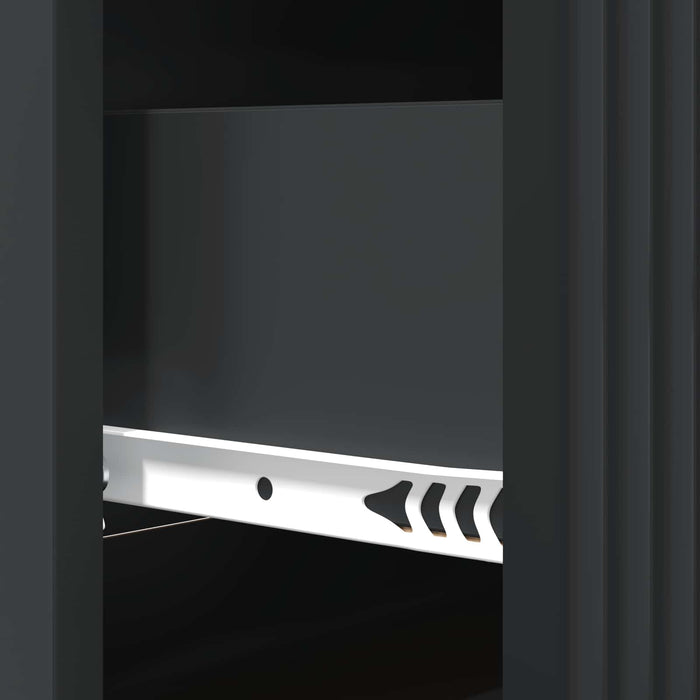 Dulap cu sertare Negru 66 x 34,5 x 89,5 cm Lemn prelucrat - WALTI WALTI