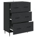 Dulap cu sertare Negru 66 x 34,5 x 89,5 cm Lemn prelucrat - WALTI WALTI