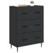 Dulap cu sertare Negru 66 x 34,5 x 89,5 cm Lemn prelucrat - WALTI WALTI