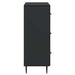 Dulap cu sertare Negru 66 x 34,5 x 89,5 cm Lemn prelucrat - WALTI WALTI