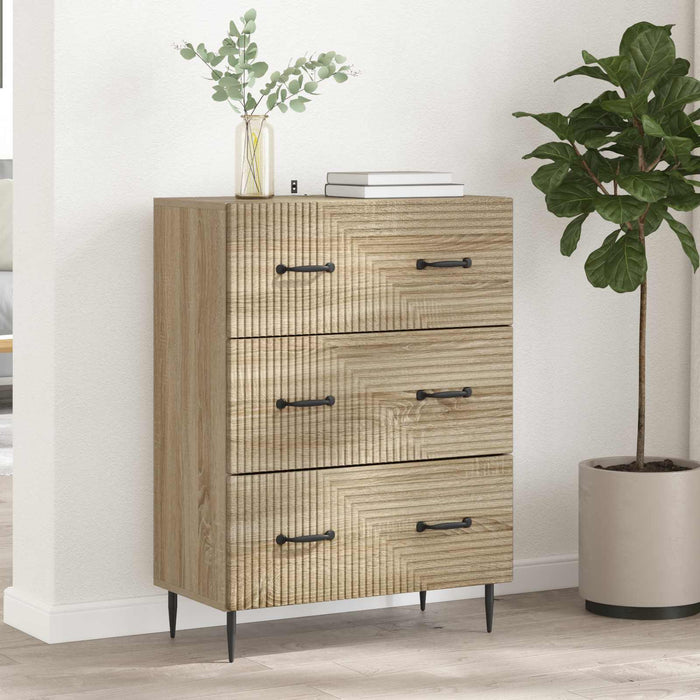 Dulap cu sertare Stejar Sonoma 66 x 34,5 x 89,5 cm - WALTI WALTI