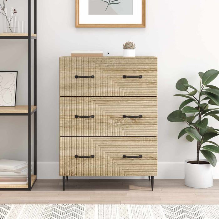 Dulap cu sertare Stejar Sonoma 66 x 34,5 x 89,5 cm - WALTI WALTI