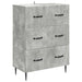 Dulap cu sertare Gri Beton 66 x 34,5 x 89,5 cm Lemn prelucrat - WALTI WALTI