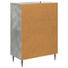 Dulap cu sertare Gri Beton 66 x 34,5 x 89,5 cm Lemn prelucrat - WALTI WALTI