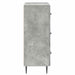 Dulap cu sertare Gri Beton 66 x 34,5 x 89,5 cm Lemn prelucrat - WALTI WALTI