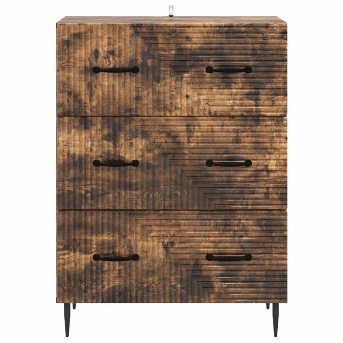 Dulap cu sertare Stejar fumuriu 66 x 34,5 x 89,5 cm - WALTI WALTI