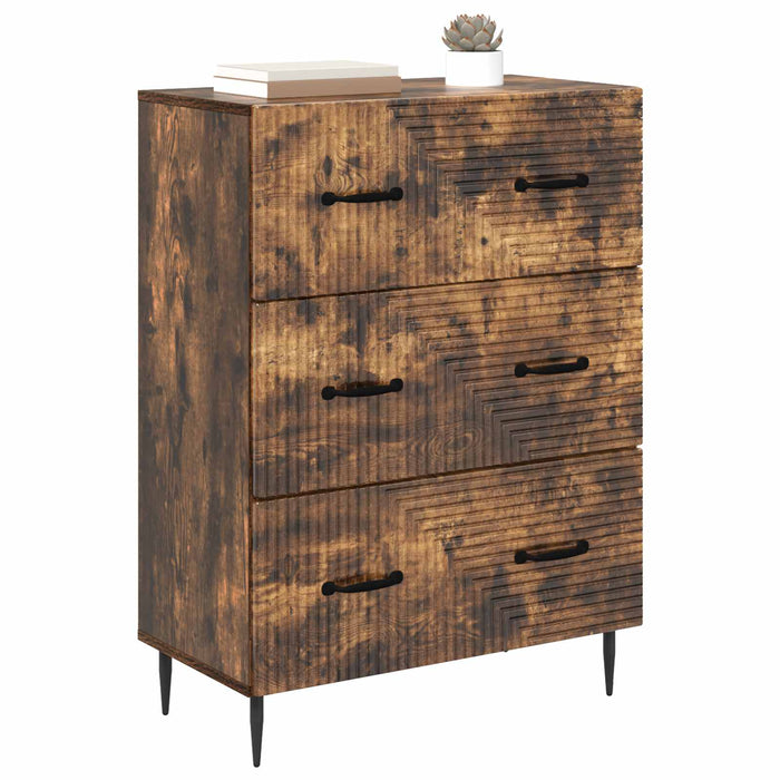 Dulap cu sertare Stejar fumuriu 66 x 34,5 x 89,5 cm - WALTI WALTI