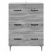 Dulap cu sertare Sonoma gri 66 x 34,5 x 89,5 cm Lemn prelucrat - WALTI WALTI