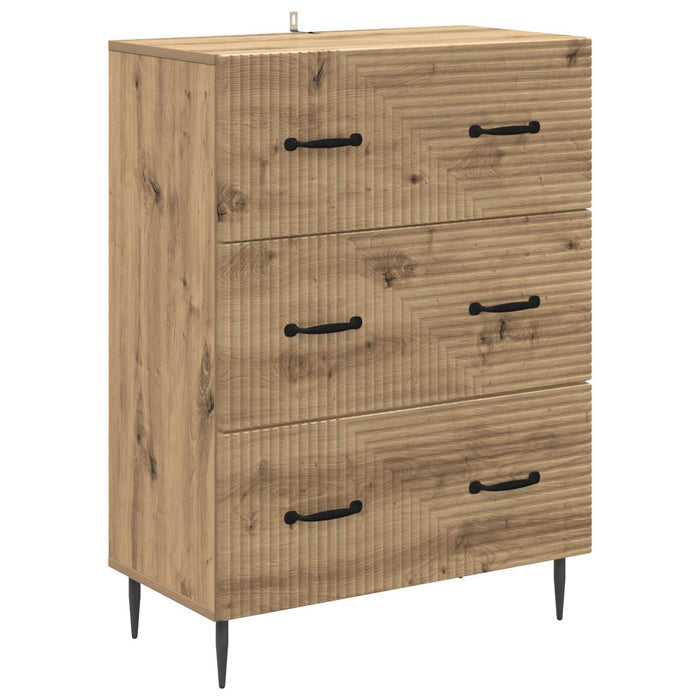 Dulap cu sertare Stejar Artizanal 66 x 34,5 x 89,5 cm - WALTI WALTI