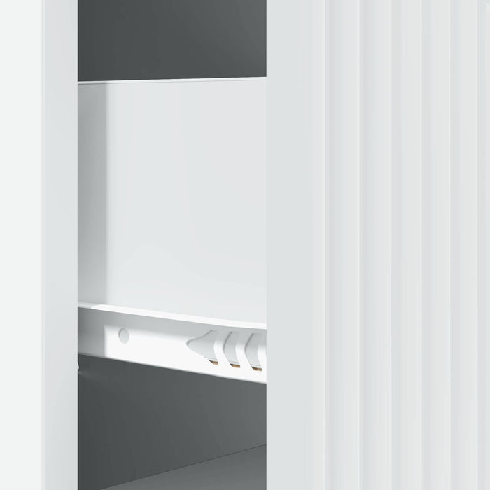 Dulap cu sertare Alb 33 x 34,5 x 89,5 cm Lemn prelucrat WALTI