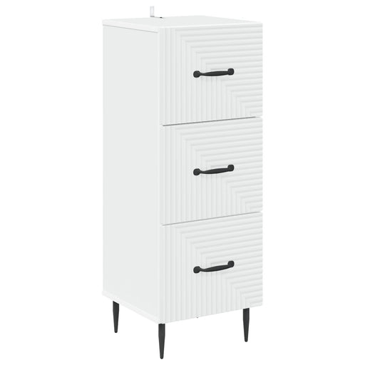 Dulap cu sertare Alb 33 x 34,5 x 89,5 cm Lemn prelucrat - WALTI WALTI