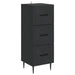 Dulap cu sertare Negru 33 x 34,5 x 89,5 cm Lemn prelucrat - WALTI WALTI