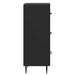 Dulap cu sertare Negru 33 x 34,5 x 89,5 cm Lemn prelucrat - WALTI WALTI