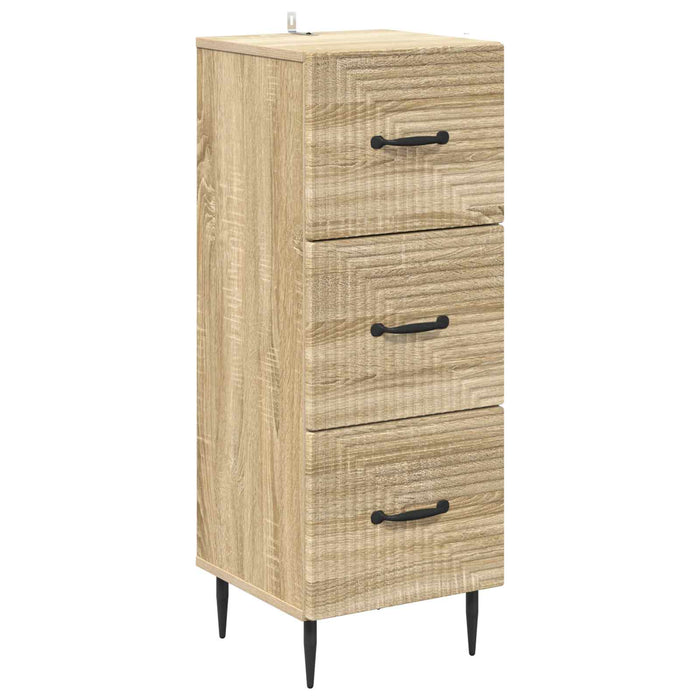 Dulap cu sertare Stejar Sonoma 33 x 34,5 x 89,5 cm - WALTI WALTI