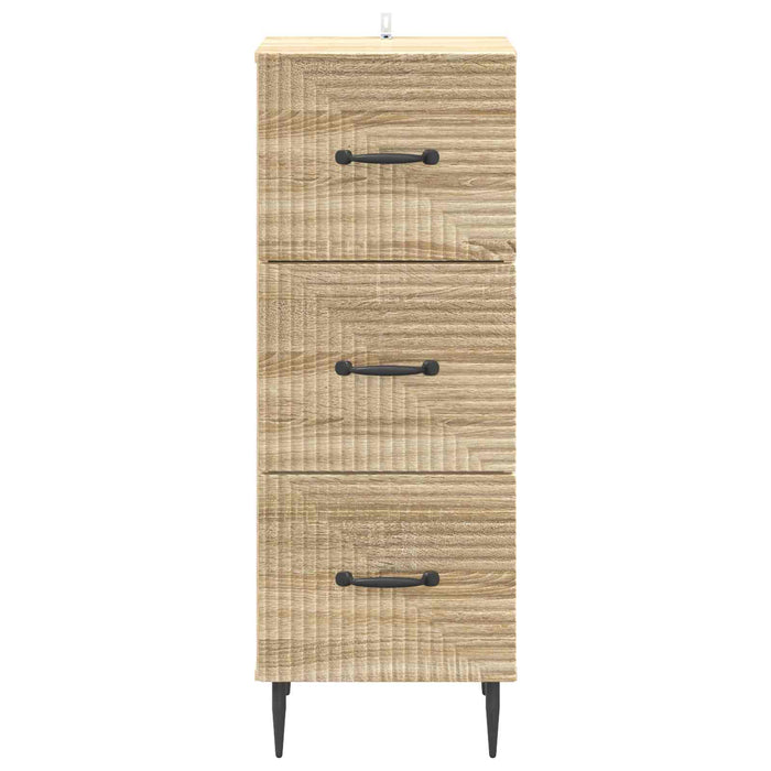 Dulap cu sertare Stejar Sonoma 33 x 34,5 x 89,5 cm - WALTI WALTI