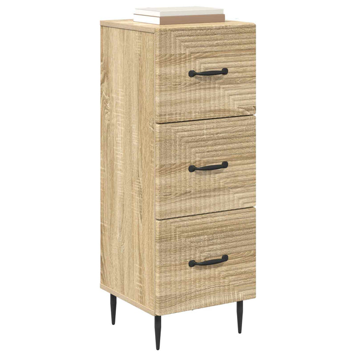 Dulap cu sertare Stejar Sonoma 33 x 34,5 x 89,5 cm - WALTI WALTI