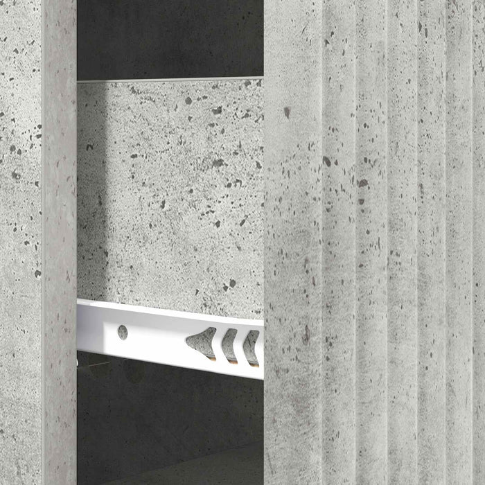 Dulap cu sertare Gri Beton 33 x 34,5 x 89,5 cm Lemn prelucrat - WALTI WALTI