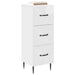 Dulap cu sertare Alb foarte lucios 33 x 34,5 x 89,5 cm - WALTI WALTI