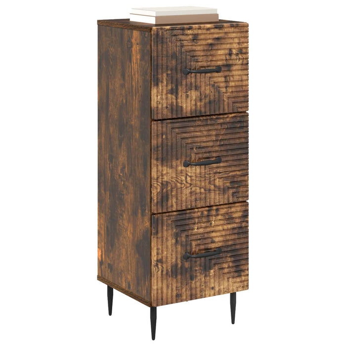 Dulap cu sertare Stejar fumuriu 33 x 34,5 x 89,5 cm - WALTI WALTI