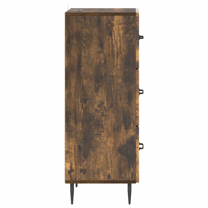 Dulap cu sertare Stejar fumuriu 33 x 34,5 x 89,5 cm - WALTI WALTI