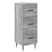 Dulap cu sertare Sonoma gri 33 x 34,5 x 89,5 cm Lemn prelucrat - WALTI WALTI