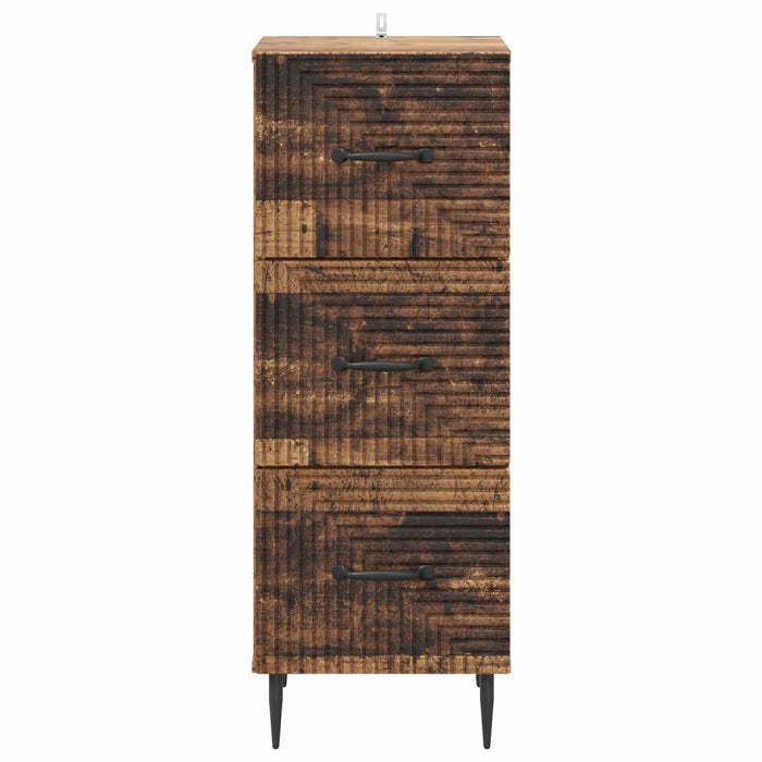 Dulap cu sertare Lemn vechi 33 x 34,5 x 89,5 cm Lemn prelucrat - WALTI WALTI