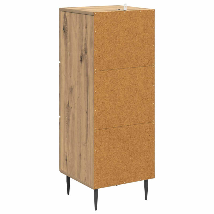 Dulap cu sertare Stejar Artizanal 33 x 34,5 x 89,5 cm - WALTI WALTI