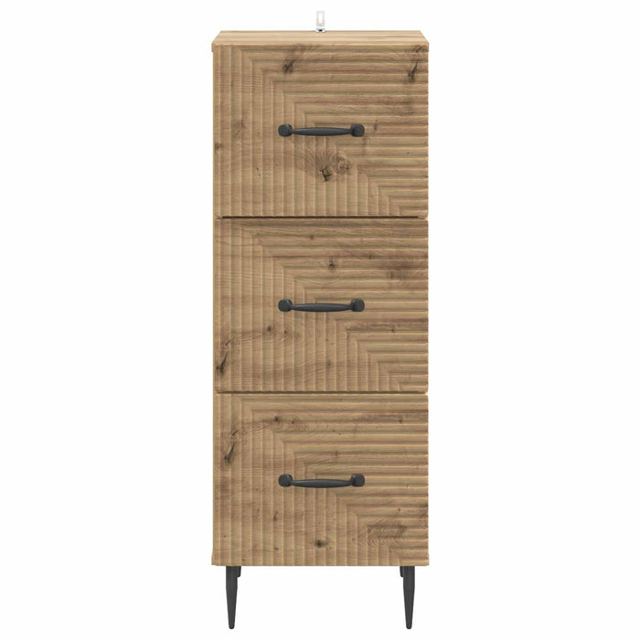 Dulap cu sertare Stejar Artizanal 33 x 34,5 x 89,5 cm - WALTI WALTI