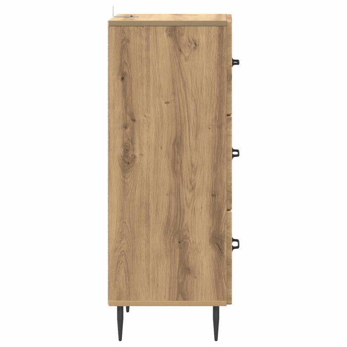 Dulap cu sertare Stejar Artizanal 33 x 34,5 x 89,5 cm - WALTI WALTI
