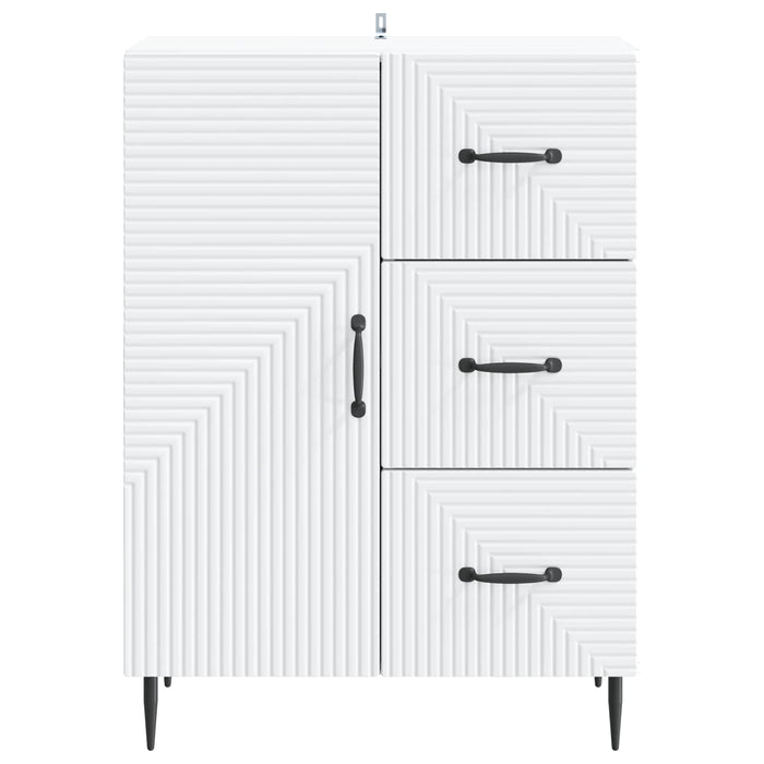 Bufet cu sertar Alb 66 x 34,5 x 89,5 cm Lemn prelucrat - WALTI WALTI