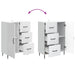 Bufet cu sertar Alb 66 x 34,5 x 89,5 cm Lemn prelucrat - WALTI WALTI