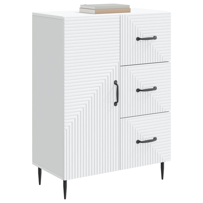 Bufet cu sertar Alb 66 x 34,5 x 89,5 cm Lemn prelucrat - WALTI WALTI