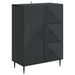 Bufet cu sertar Negru 66 x 34,5 x 89,5 cm Lemn prelucrat - WALTI WALTI