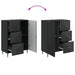 Bufet cu sertar Negru 66 x 34,5 x 89,5 cm Lemn prelucrat - WALTI WALTI