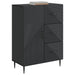 Bufet cu sertar Negru 66 x 34,5 x 89,5 cm Lemn prelucrat - WALTI WALTI