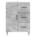 Bufet cu sertar Gri Beton 66 x 34,5 x 89,5 cm Lemn prelucrat - WALTI WALTI