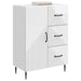 Bufet Alb foarte lucios 66 x 34,5 x 89,5 cm Lemn prelucrat - WALTI WALTI