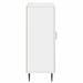 Bufet Alb foarte lucios 66 x 34,5 x 89,5 cm Lemn prelucrat - WALTI WALTI