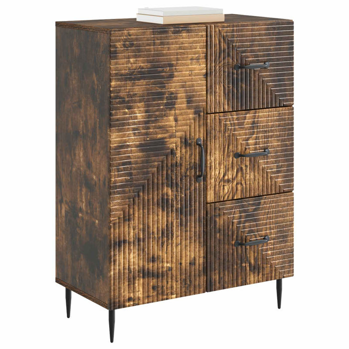 Bufet Stejar fumuriu 66 x 34,5 x 89,5 cm Lemn prelucrat - WALTI WALTI