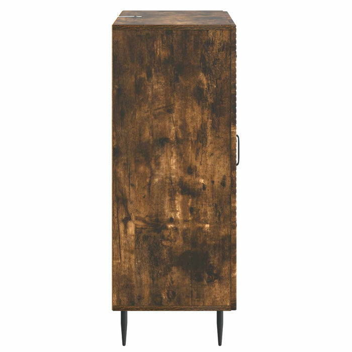 Bufet Stejar fumuriu 66 x 34,5 x 89,5 cm Lemn prelucrat - WALTI WALTI